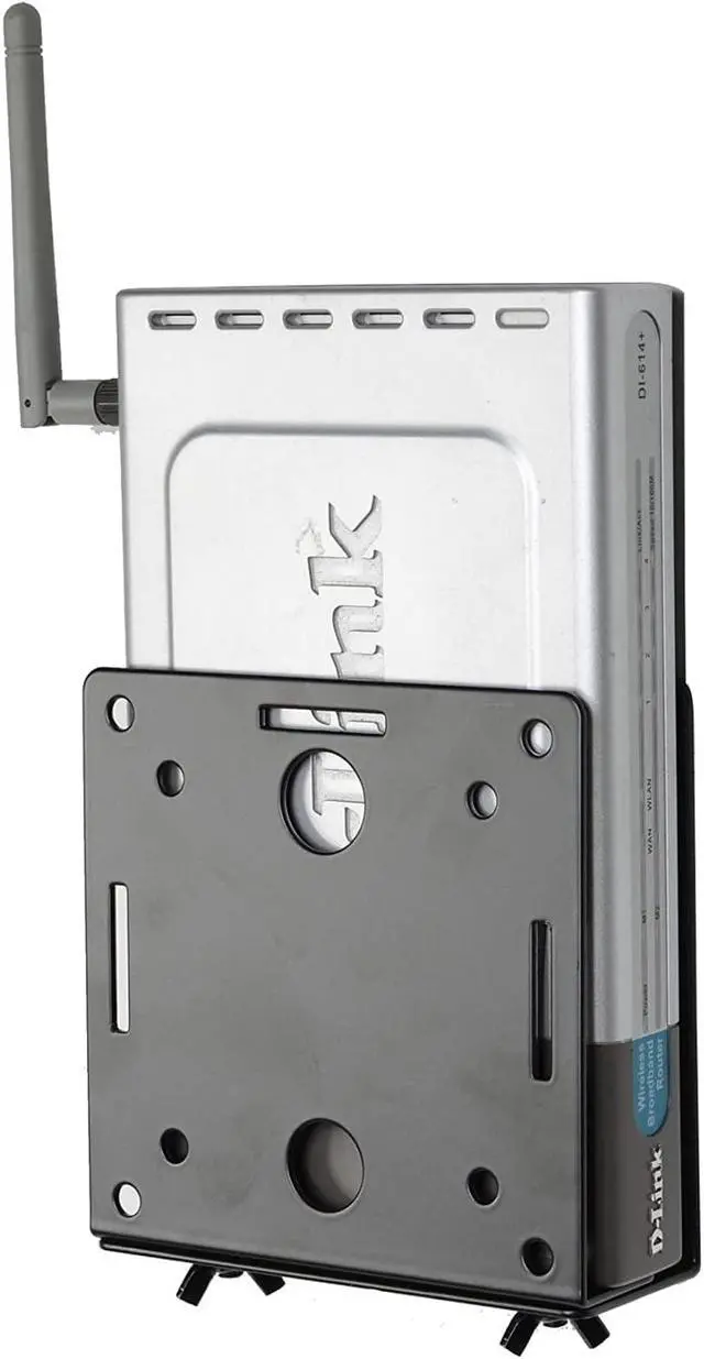 Alt view image 15 of 20 - VideoSecu Small Device Mount for some Blu-ray Disc/DVD Player, DVR, Digital Media Player, TV Cable Box, AV Components, Gaming Console, Modems Holder Shelf 1WM