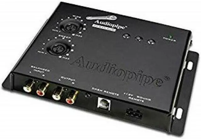 Alt view image 4 of 10 - Audiopipe XVBXPSUB 13.5 volt Digital Bass Driver with Remote Bass Knob