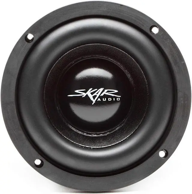 Alt view image 9 of 14 - Skar Audio EVL-65 D4 6.5" 400 Watt Max Power Dual 4 Ohm Car Subwoofer