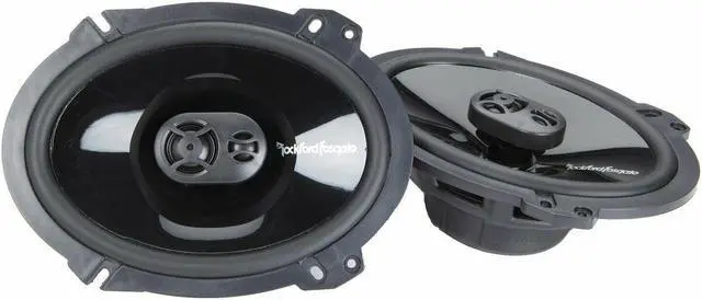 Alt view image 3 of 10 - Rockford Fosgate P1683 Punch Series Coaxial Car Speaker 3 way 6 X 8"