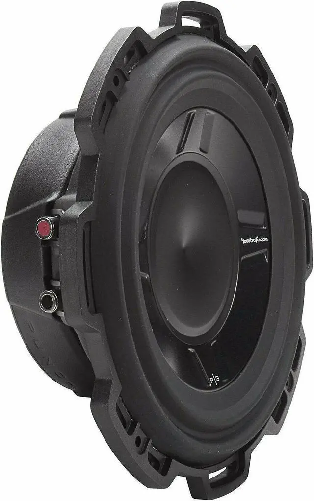 Alt view image 10 of 20 - Rockford Fosgate PS3 8" 300W Car Audio Shallow Mount 4 Ohm DVC Subwoofer P3SD4-8