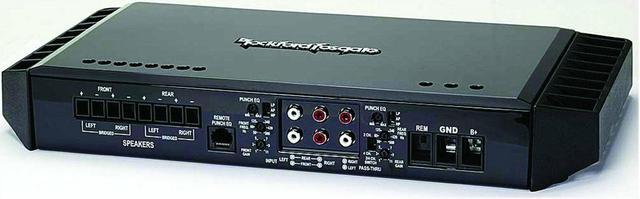 Alt view image 3 of 8 - Rockford Fosgate Power T600-4 4-Channel Car Amplifier 100 Watts x 4