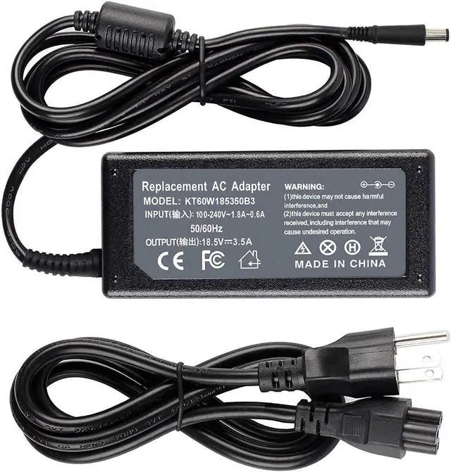 Main image of 65W Laptop Charger Compatible With Hp Elitebook 2000-2A20Nr 2000-2B09Wm 2000-2B19Wm 2000-2B29Wm 2000-2C29Wm 2000-2D19Wm 2000-329Wm ;Compaq Presario Cq42 Cq43 Cq45 Cq50 Cq60 693711-001 677774-001