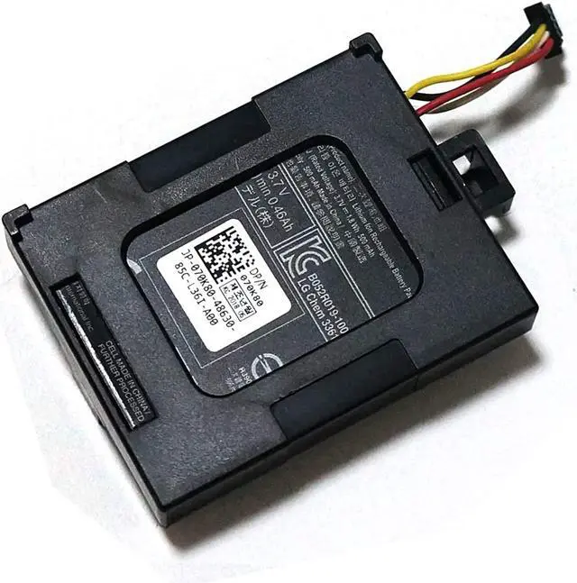 Alt view image 4 of 6 - 70K80 H132V For New Battery For Dell Perc Raid H710 H710P H730 H810 H830 Raid Controller 3.7V 1.8Wh