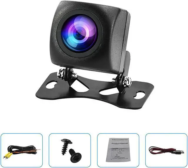 Alt view image 7 of 7 - Hd Backup Camera, Reverse Camera For Car - Waterproof Night Version Cvbs/Ahd Car Backup Camera Auto Rear View Camera For Universal Cars - 170° Wide Angle /720P