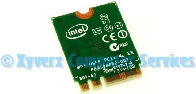 Alt view image 6 of 6 - Dell 3160 Intel Dual Band WiFi Wireless BlueTooth M.2 Ngff Card 28D9J 028D9J