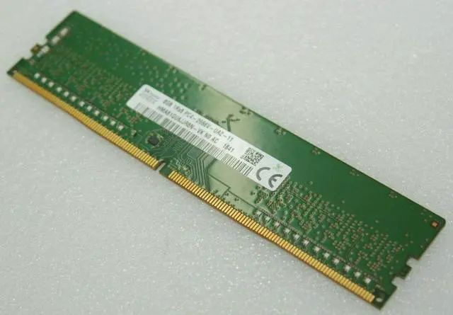 Alt view image 2 of 6 - Hynix HMA81GU6JJR8N-VK 8GB Memory Module - DDR4 - 2666 MHz - 288-Pins - PC4-21300 - Unbuffered Non-ECC - CL19 - 1.2 Volts
