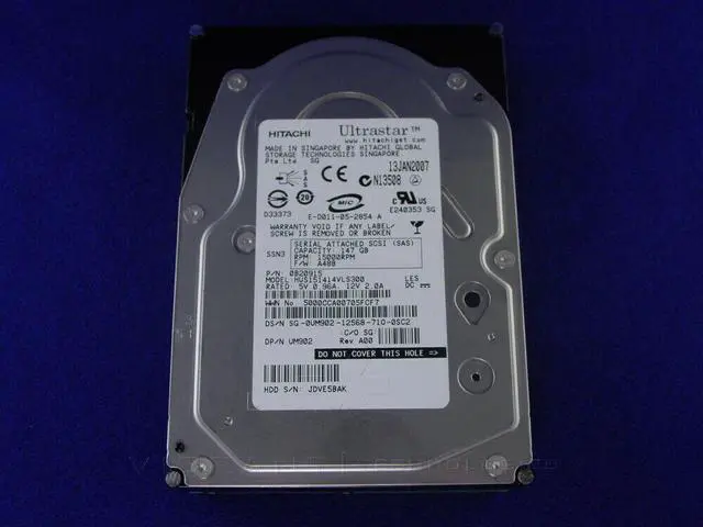 Alt view image 5 of 6 - DELL UM902 146Gb 15000Rpm Sas3Gbits 3.5Inch Hard Disk Drive With Tray