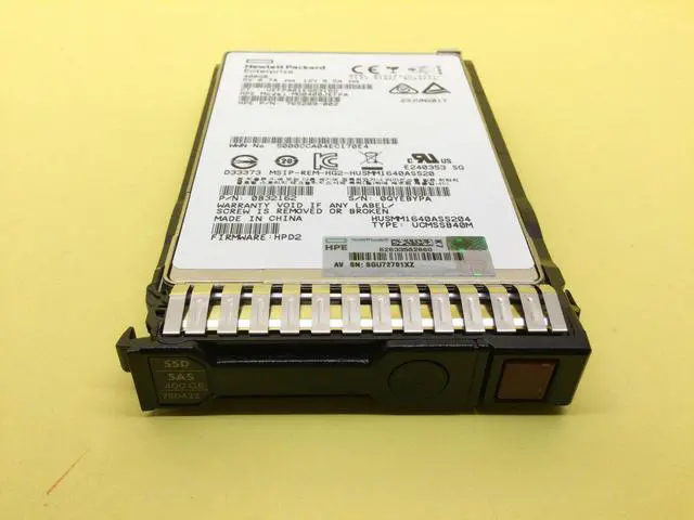 Alt view image 6 of 8 - HPE 400GB Hot-Plug Solid State Drive (SSD) - SAS LFF (765289-002)