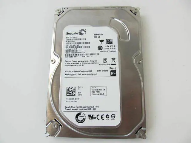 Main image of Dell Labeled ST500DM002 Seagate 500GB 7200RPM SATA HDD