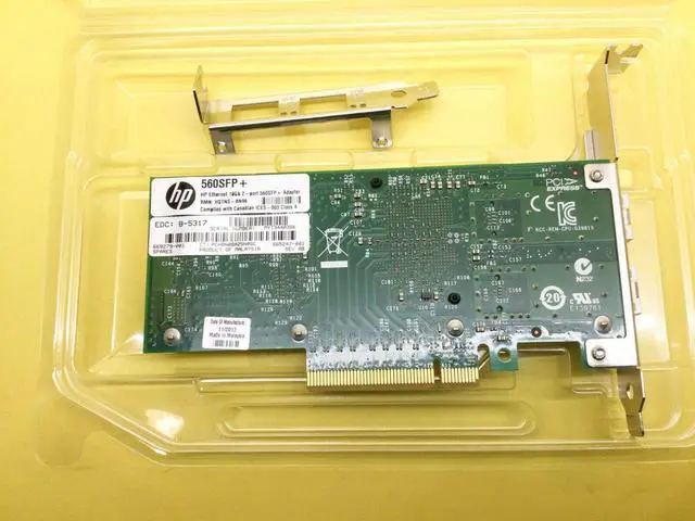 Alt view image 6 of 15 - HP 560SFP+ Network Adapter 10Gbps PCI-Express