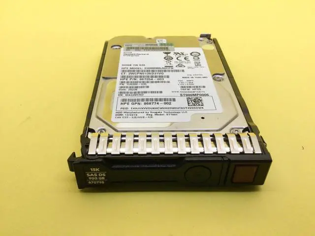Alt view image 3 of 4 - (NOT FOR HOME PC!) 870759-B21 HP 900GB 12G SAS 15K SFF 2.5" SC ENT DS HDD 870795-001