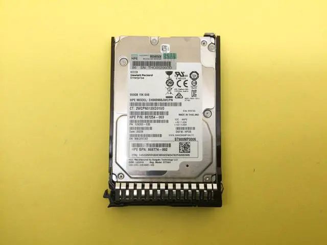 Main image of (NOT FOR HOME PC!) 870759-B21 HP 900GB 12G SAS 15K SFF 2.5" SC ENT DS HDD 870795-001