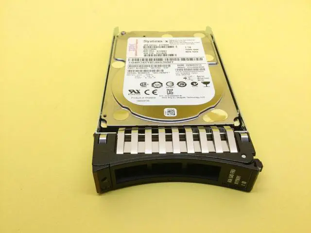 Alt view image 7 of 9 - Lenovo 81Y9690 81Y9690 1 TB Hard Drive - 2.5" Internal - SAS (6Gb/s SAS)