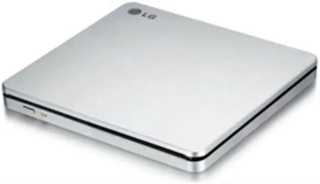 Alt view image 4 of 4 - LG Electronics GP70NS50 8X USB 2.0 Ultra Slim Portable DVD RW External Drive with M-DISC, Retail - Silver