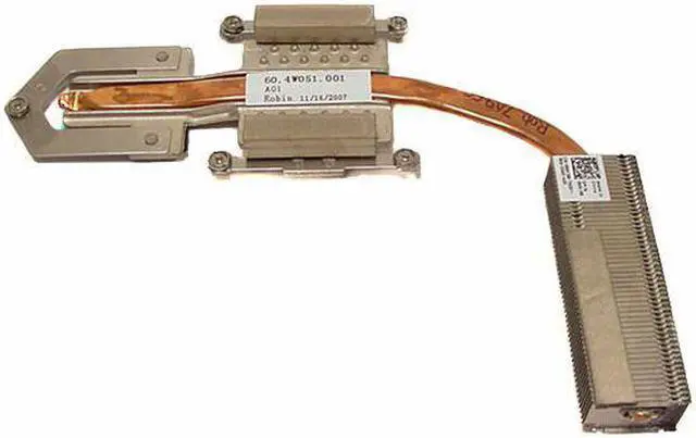 Alt view image 3 of 3 - Dell OEM Inspiron 1525 Vostro 500 CPU and Chipset Heatsink NN198