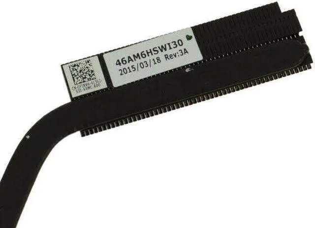 Alt view image 6 of 6 - F3RVH Dell Inspiron 15-7548 Laptop Cpu Cooling Fan Heatsink Assembly