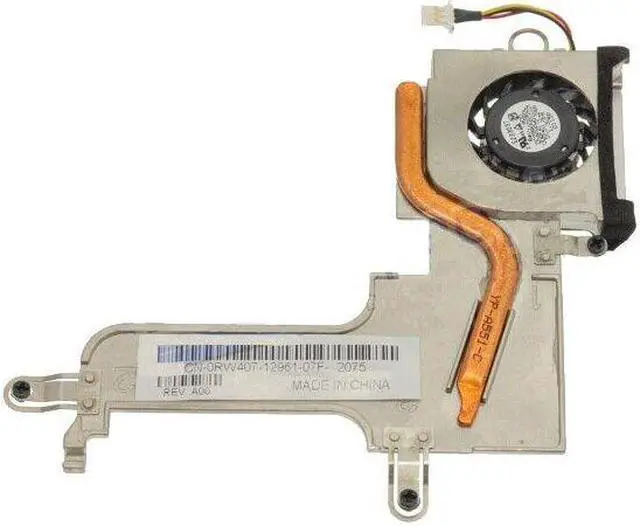 Alt view image 3 of 4 - Dell OEM Latitude D430 Heatsink FAN Assembly RW407