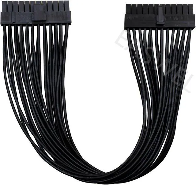 Main image of Atx 24Pin To 20+4Pin Power Cable Psu 20 Pin Male Convert To 24Pin Male Usps