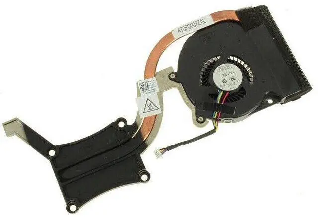 Alt view image 8 of 8 - Dell FVJ0D 4-Pin Laptop Heatsink w/Fan For Latitude E6420