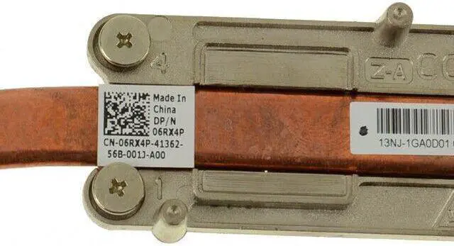 Alt view image 3 of 3 - Dell OEM Latitude Rugged 5404 5414 CPU Heatsink Assembly for Heatsink 6RX4P