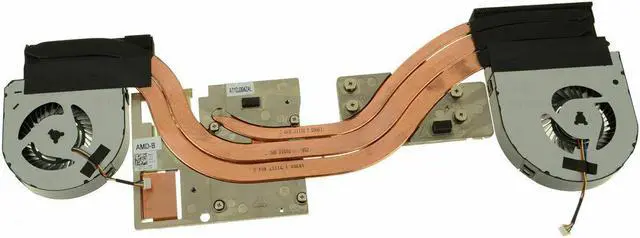 Alt view image 2 of 4 - Dell OEM Precision 7710 CPU Graphics Heatsink Fan Assembly Fan Heatsink X2CHF