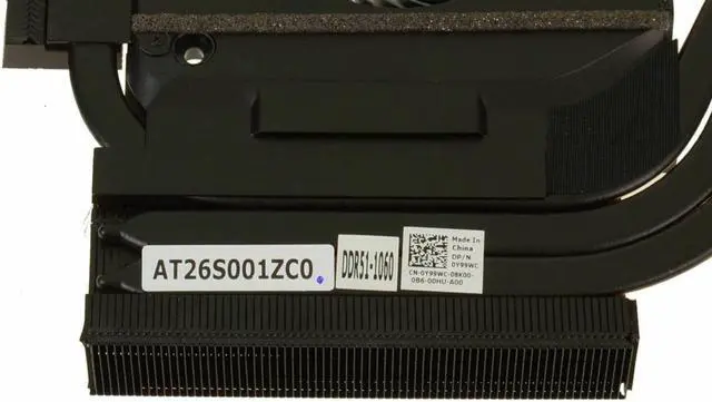 Alt view image 2 of 6 - New Oem Alienware 15 R4 Cpu Graphics Cooling Heatsink Fan Assembly Nvidia Y99Wc