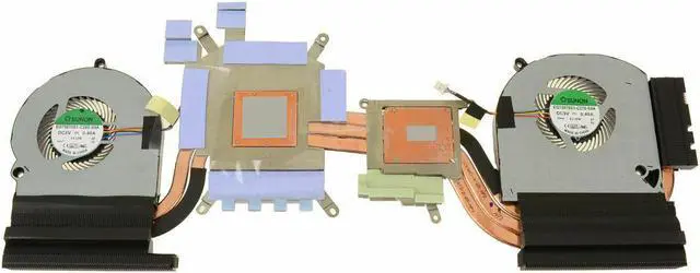 Alt view image 3 of 6 - New Oem Alienware 15 R4 Cpu Graphics Cooling Heatsink Fan Assembly Nvidia Y99Wc