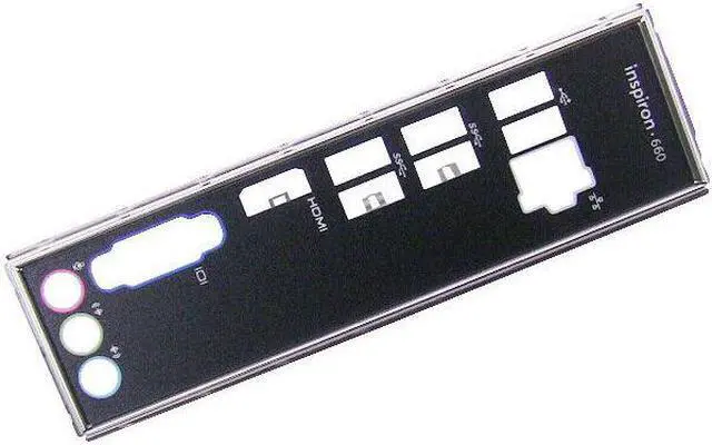 Alt view image 3 of 5 - New Dell OEM Inspiron 660 Desktop Motherboard I/O Backplate 94VC0