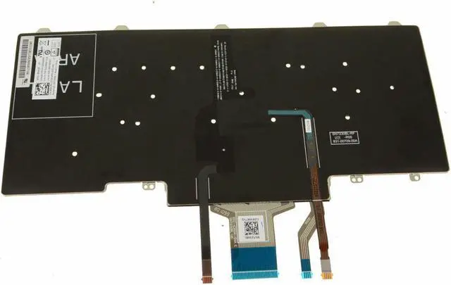 Alt view image 5 of 12 - New Dell OEM Latitude 5490 7490 Backlit Laptop Keyboard Dual Point 6NK3R