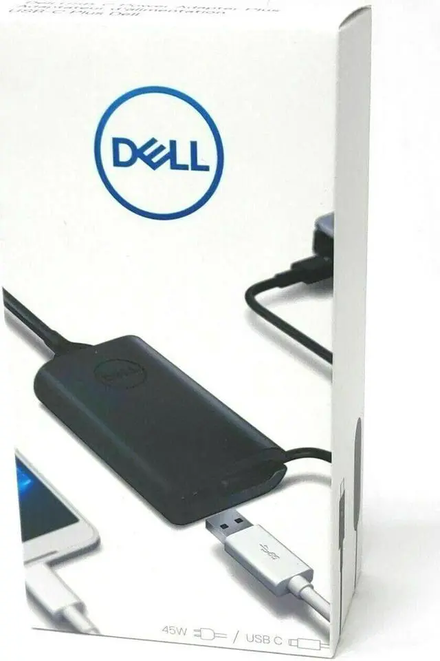 Main image of New Genuine Dell Latitude 5290 5490 5590 45W Usb-C Type Ac Adapter Gw89W 0Gw89W