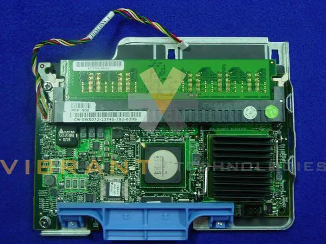 Alt view image 12 of 15 - DELL Wx072  Perc 5 I Pciexpress Sas Raid Controller For Poweredge 1950 2950 With 256Mb Cache (No Battery)