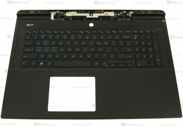 Alt view image 7 of 12 - New Dell OEM G Series G7 7790 Palmrest Keyboard Assembly No DP 0W92V