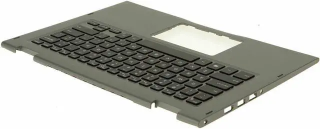 Alt view image 9 of 10 - New Dell OEM Inspiron 5368 5378 Palmrest Keyboard Assembly NO BL XFM9G