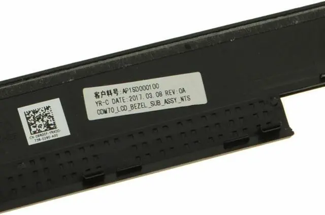 Alt view image 8 of 9 - New Dell OEM Latitude 5480 14" LCD Front Trim Cover Bezel Plastic No TS 9R00F