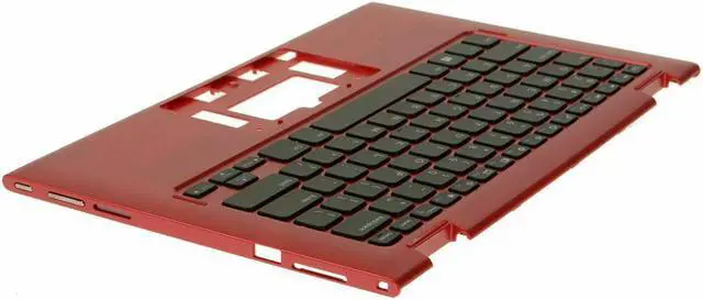 Alt view image 13 of 15 - New Red Dell OEM Inspiron 3157 3158 Keyboard Palmrest Assembly No TP MKGV7
