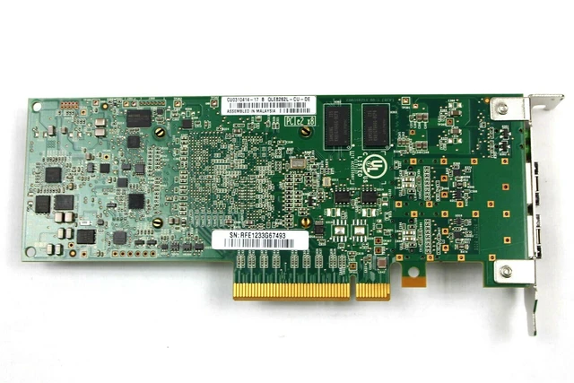 Alt view image 5 of 8 - DELL Pw4Fj 10Gb Dualport Pcie 2.0 X8 Cna Adapter For Poweredge Blade Server