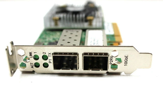 Alt view image 6 of 8 - DELL Pw4Fj 10Gb Dualport Pcie 2.0 X8 Cna Adapter For Poweredge Blade Server