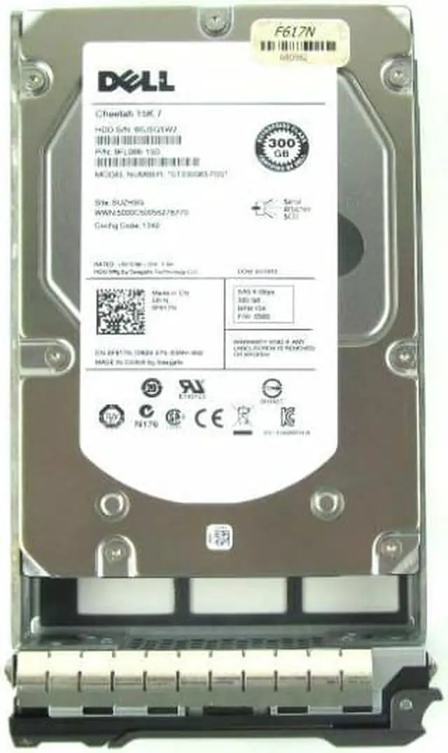 Alt view image 10 of 17 - Dell F617N 300 GB Hard Drive - 3.5" Internal - SAS (6Gb/s SAS)