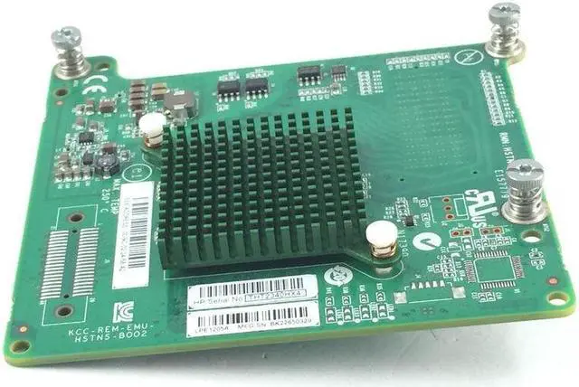 Alt view image 3 of 7 - HP 662538-001 Lpe1205A 8Gb Dual Channel Pcie 2.0 X4 Fibre Channel Mezzanine Host Bus Adapter For Bladesystem