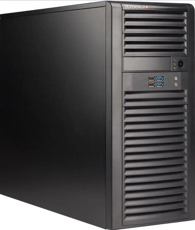 Main image of Supermicro Cse-732D4-668B Mid Tower Chassis With 668W Power Supply