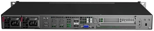 Alt view image 2 of 2 - Supermicro CSE-506TQC-R301 1U Chassis with 300W RDN PWS, 2x2.5" SAS3 HDD BPN