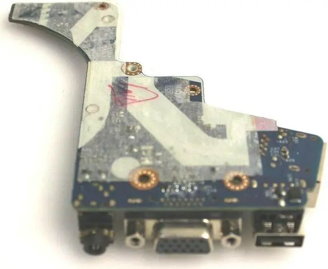 Alt view image 7 of 9 - Dell OEM Latitude E6420 Audio VGA USB RJ-45 Port IO Circuit Board for  157H2