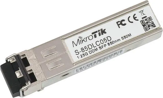 Alt view image 3 of 3 - MikroTik S-85DLC05D SFP module 1.25G MM 550m 850nm