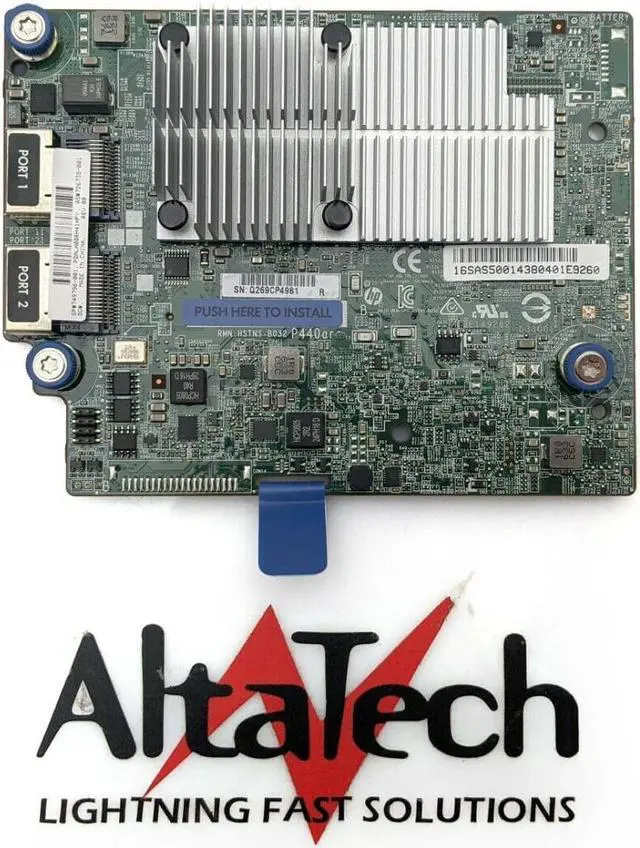 Alt view image 5 of 7 - HP 749796-001 Smart Array P440Ar 12Gb By S Pcie 3 X8 Sassata Controller With 2Gb Fbwc