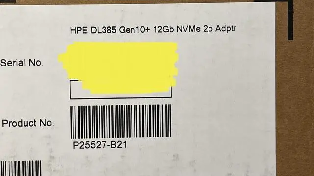 Alt view image 3 of 4 - HPE DL385 Gen10 Plus and V2 PCI-e 2-Port Adapter Direct Attach x4 NVMe Retimer