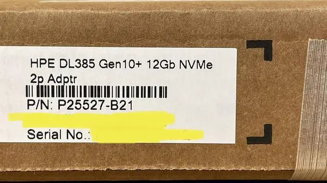 Alt view image 4 of 4 - HPE DL385 Gen10 Plus and V2 PCI-e 2-Port Adapter Direct Attach x4 NVMe Retimer