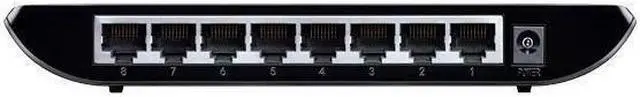 Alt view image 8 of 14 - TP Link DW2695 8-Port Gigabit Desktop Switch