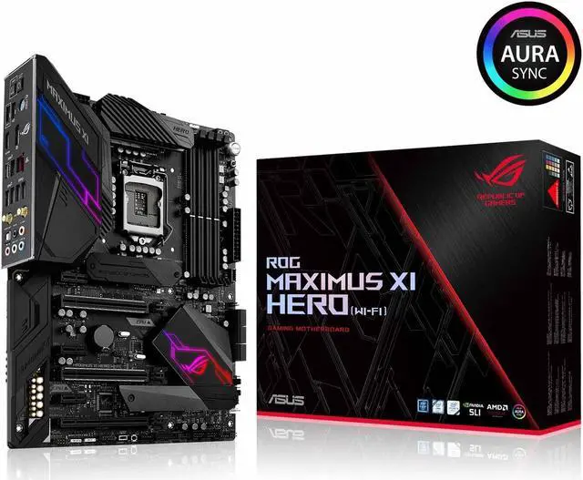 Main image of ASUS ROG Maximus XI Hero (Wi-Fi) Z390 Gaming Motherboard LGA1151 (Intel 8th 9...