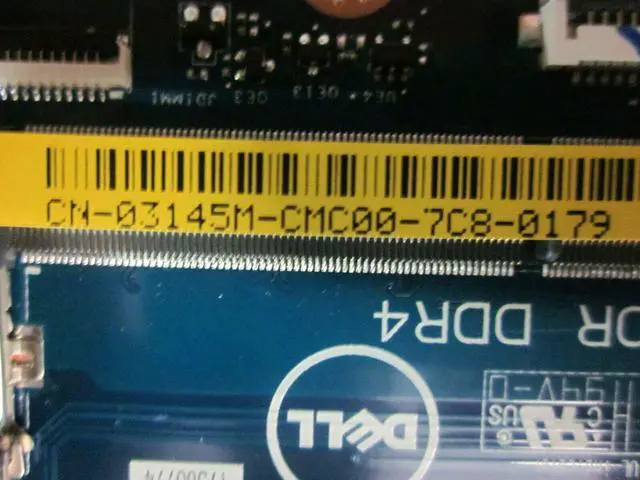 Alt view image 8 of 8 - Dell OEM Inspiron 7577 Motherboard System Board Core i5 Motherboard 3145M